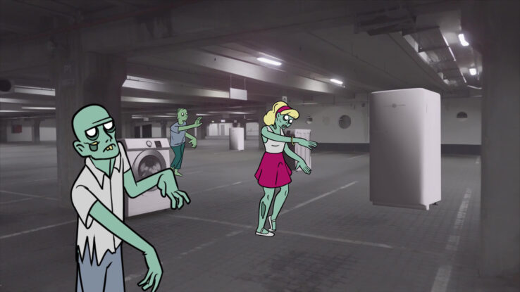 Piscine (Jens Settergren, Mark Tholander & Anna Ørberg), OS (2019), still/screenshot Kunsthal Aarhus