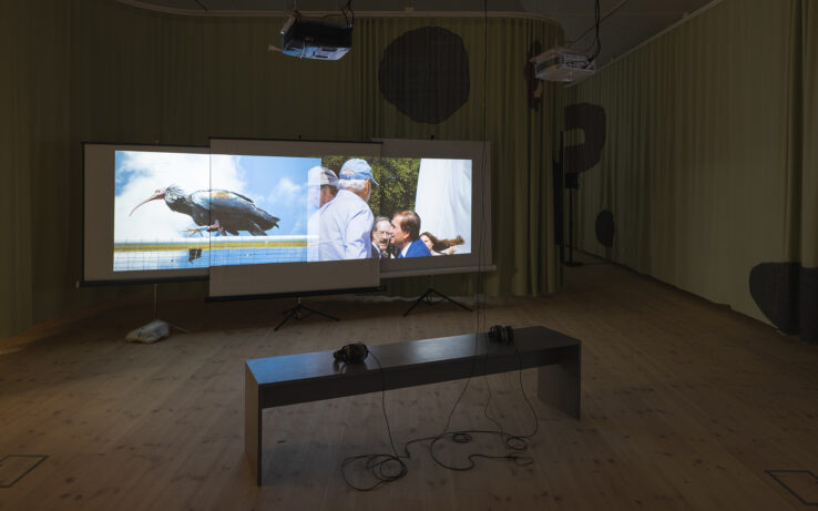 Maximilian Schmoetzer, Not Love Alone (2019), installation view, Kunsthal Aarhus. Photo: Mikkel Kaldal.