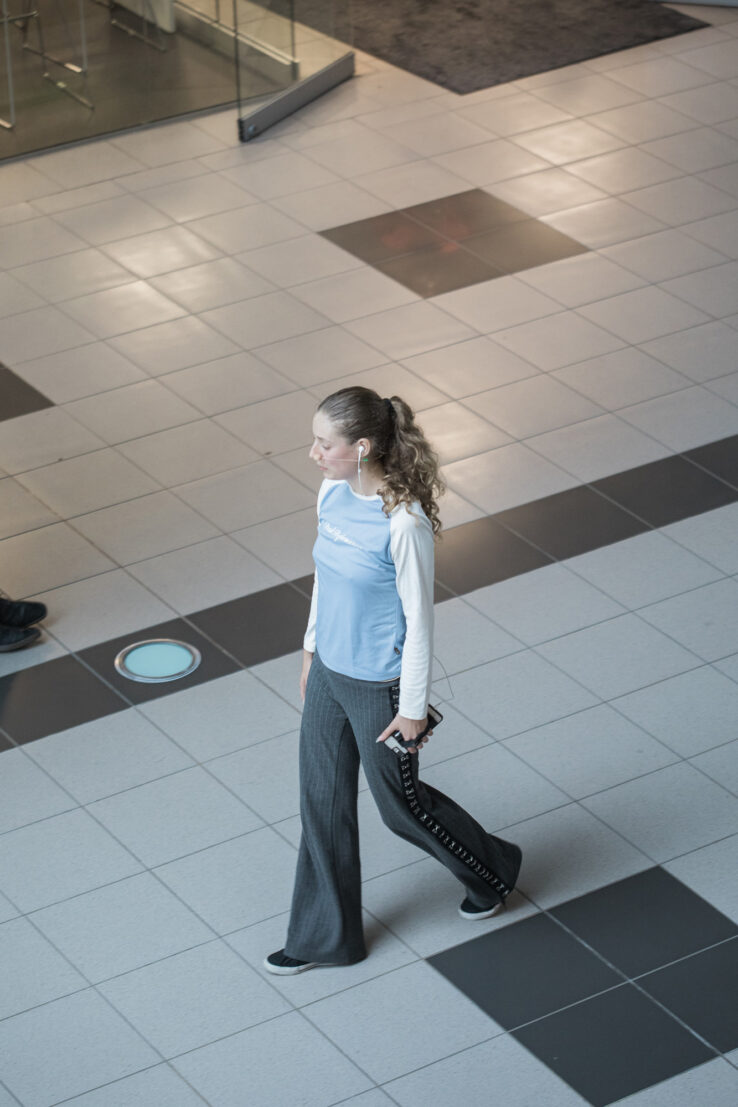 Union for Open Vocalism, Earplay (2019), performance in Scandinavian Center, Aarhus. Photo: Malte Riis.